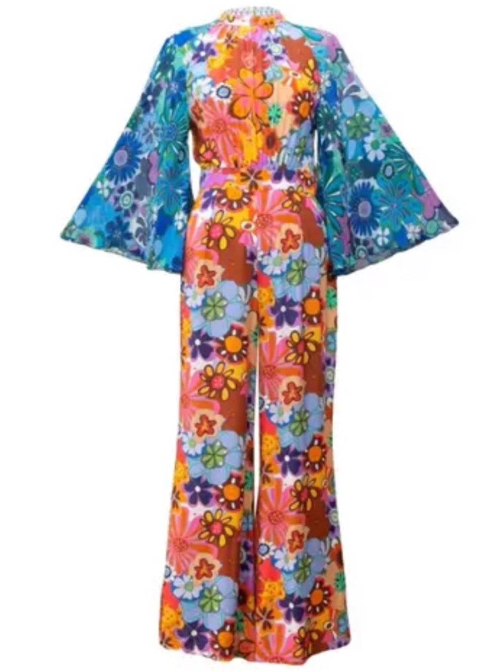 CeliaB Long Flower Power Jumpsuit